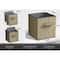 Sorbus 11" Gray Woven Foldable Storage Cubes, 4ct.